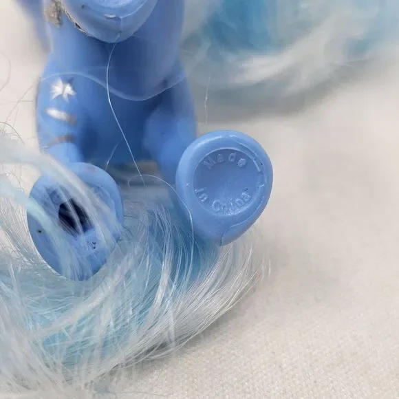 My Little Pony G4 Trixie Lulamoon 3" Brushable Curious Pose Glitter Stars 2016 - Picture 10 of 12